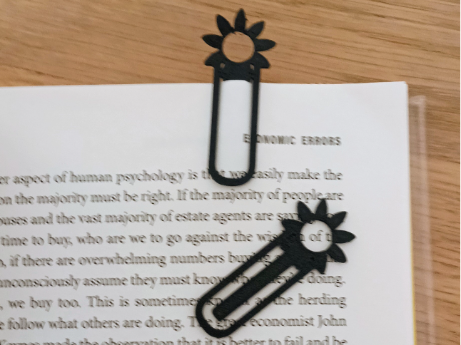 Flower Bookmark
