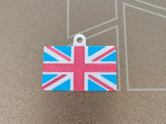 Union Jack Keychain