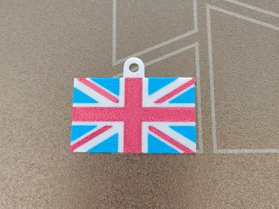 Union Jack Keychain