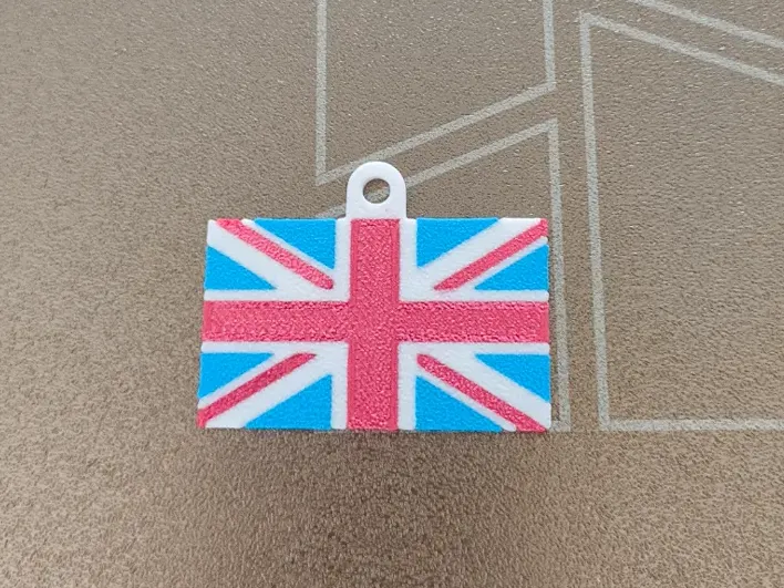 Union Jack Keychain
