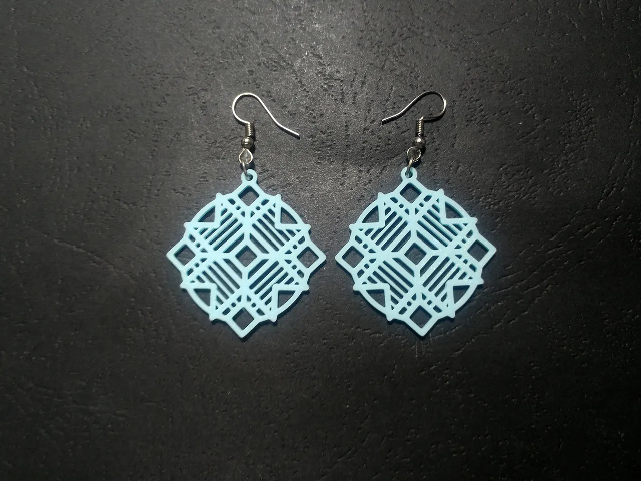 The Vortex of Diamonds Earrings view 3