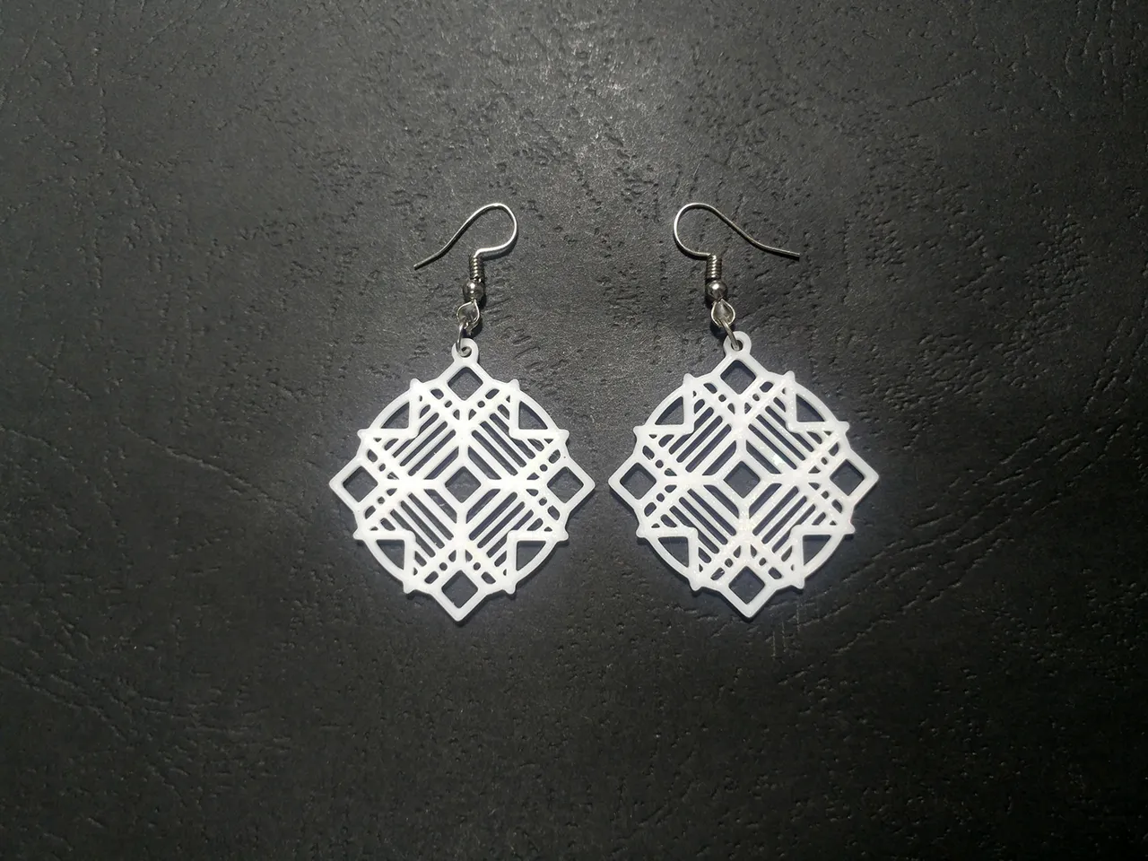 The Vortex of Diamonds Earrings view 2