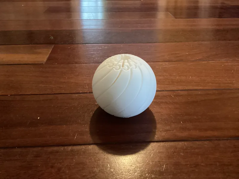 Twisty fidget slime ball