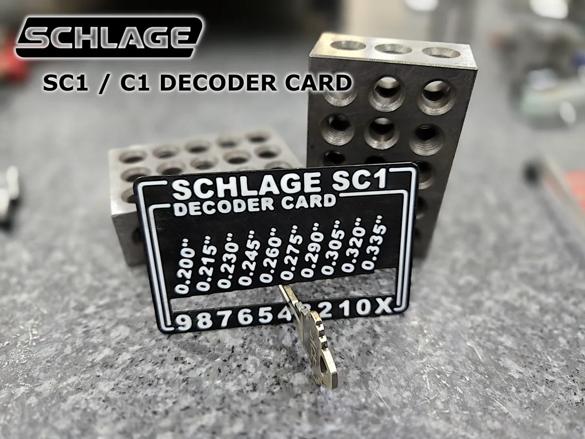 Sc1 Keycode Measurement Chart Schlage SC1 Keycode Decoder Card - Free 3D Print Model - MakerWorld