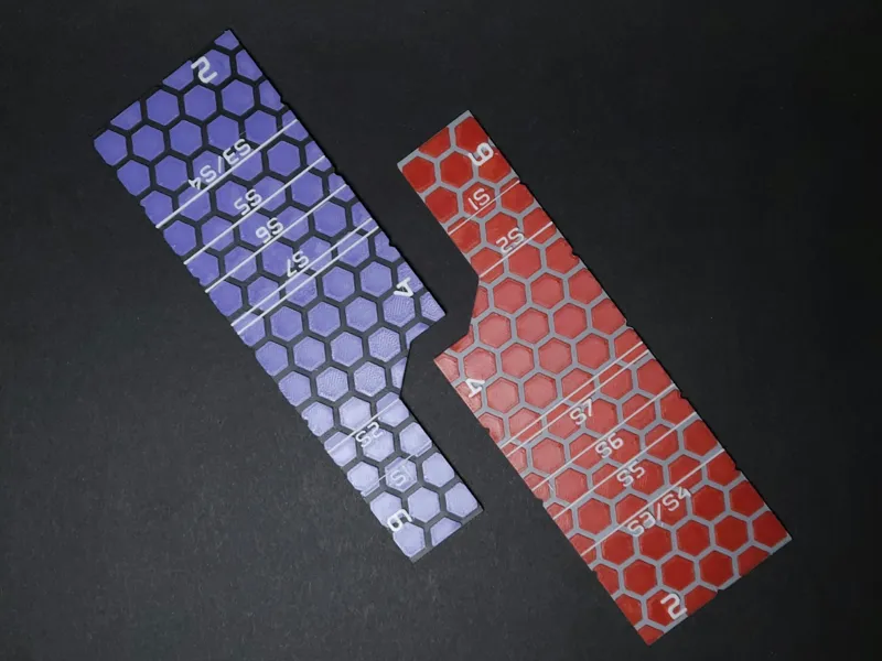 Tabletop Game Ruler 6-4-2" - Infinity Silhouettes