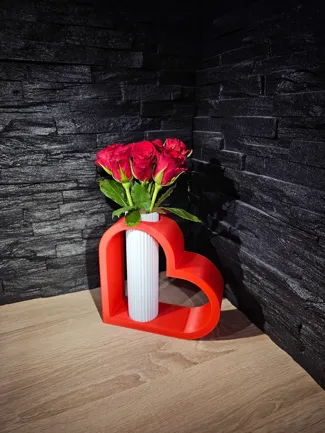 Heart Vase - Flower Vase