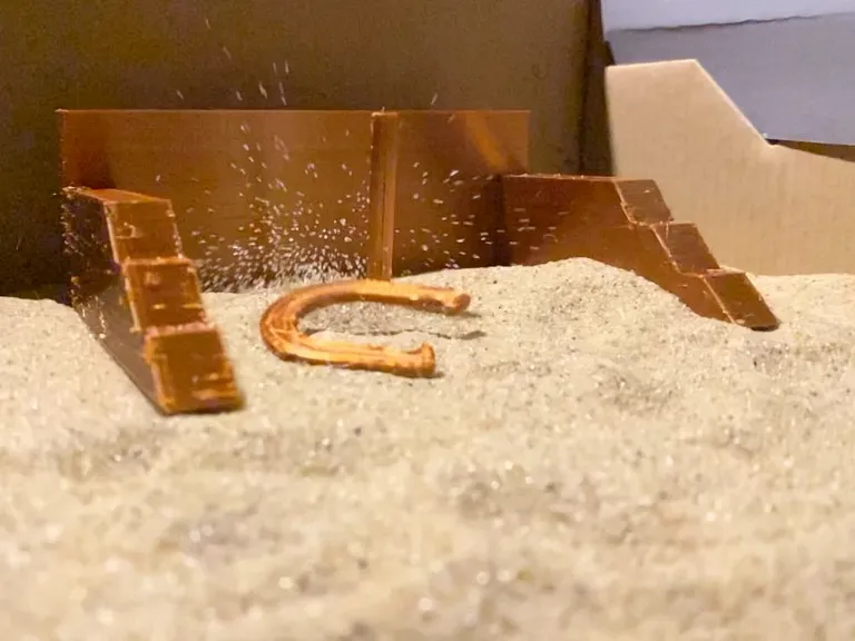 Miniature Horseshoes Skill Game