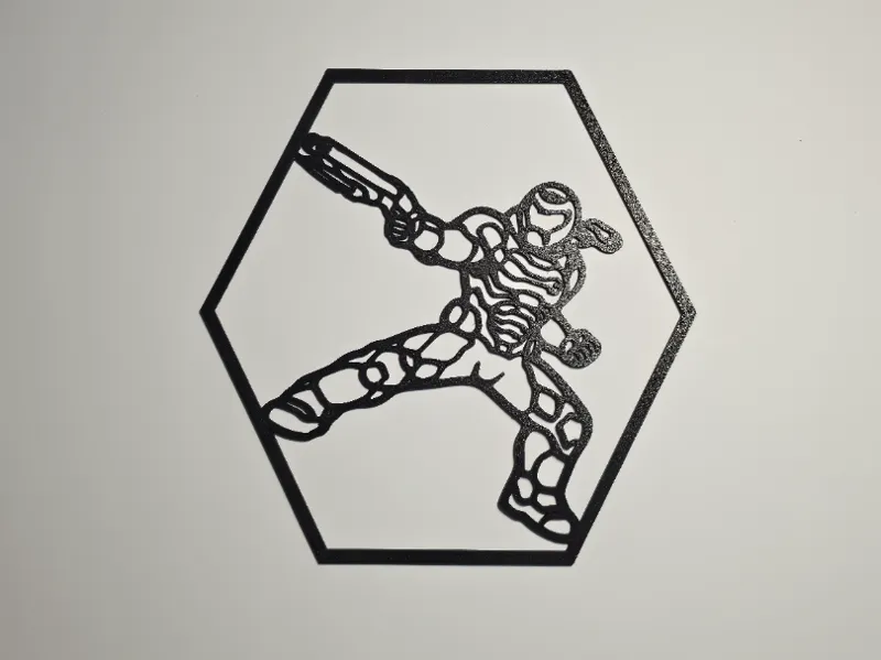Doom Retro Line Art