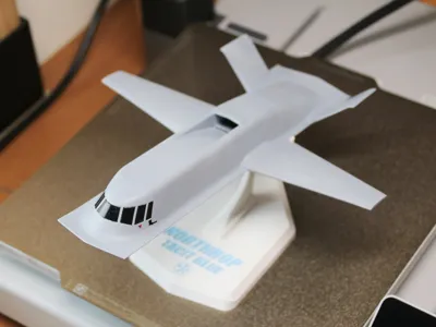 NORTHROP TACIT BLUE_Stealth Demonstrator Aircraft