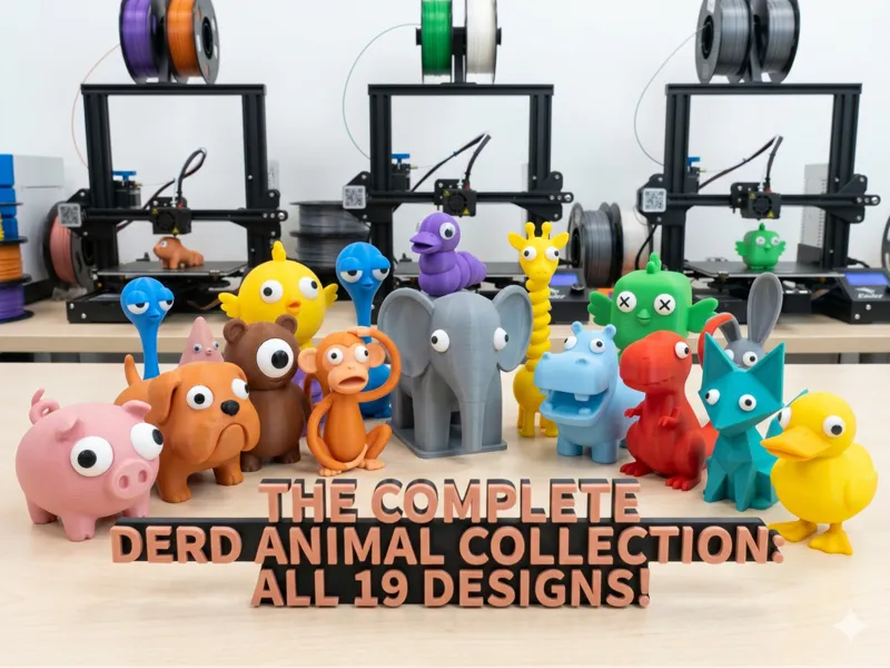 THE DERD ANIMAL COLLECTION - GOOGLY-EYED