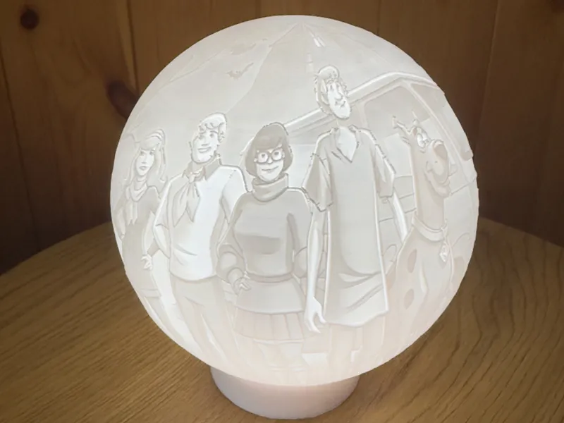 Scooby-Doo Crew Lamp (MH001/ Kit-001 options)