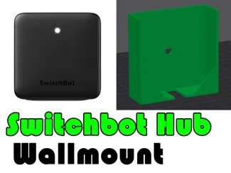 Swtich Bot Hub Wallmount Holder