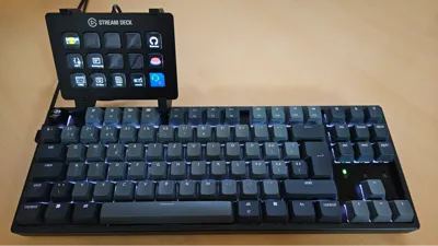 Keychron K8 Streamdeck Holder
