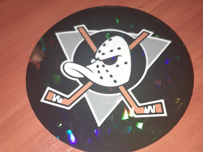 mighty ducks drink coasters