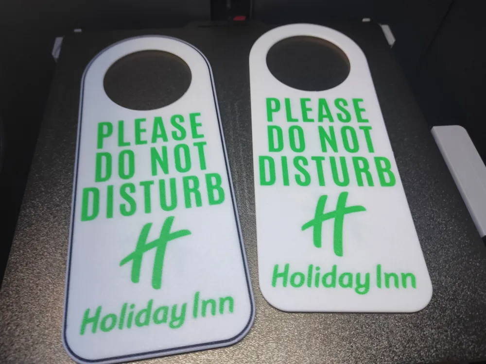 Template: Do Not Disturb Door Sign - Customizable - Free 3D Print Model ...