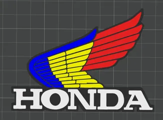 honda logo 5 colors