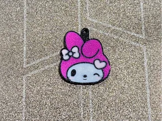 My Melody Keychain/Earings
