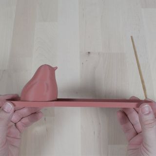 Incense holder with cute bird - NO SUPPORTS