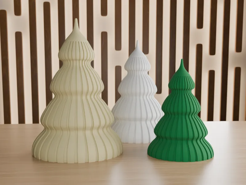 Modern Christmas tree