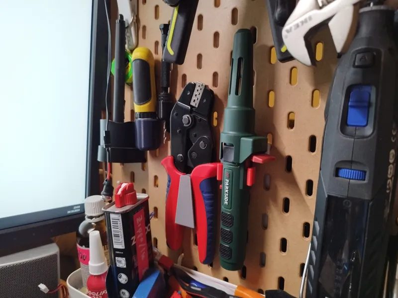 Parkside Gas Soldering Iron Holder for IKEA Skadis