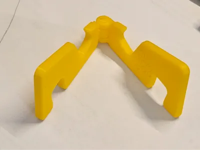 Foldable Print-in-Place Phone Stand look like Ikea