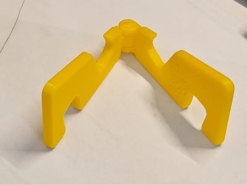 Foldable Print-in-Place Phone Stand look like Ikea