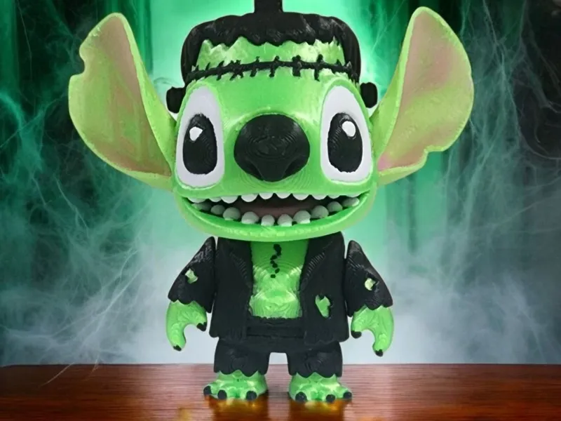 Cute Flexi Halloween Frankenstein Stitch!