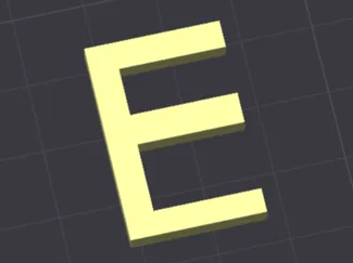 E