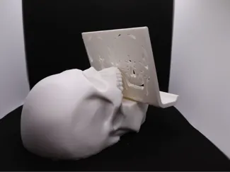 Phone Holder a Forma di Teschio