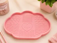 Plateau nettoyeur de pinceaux de maquillage — photo 1
