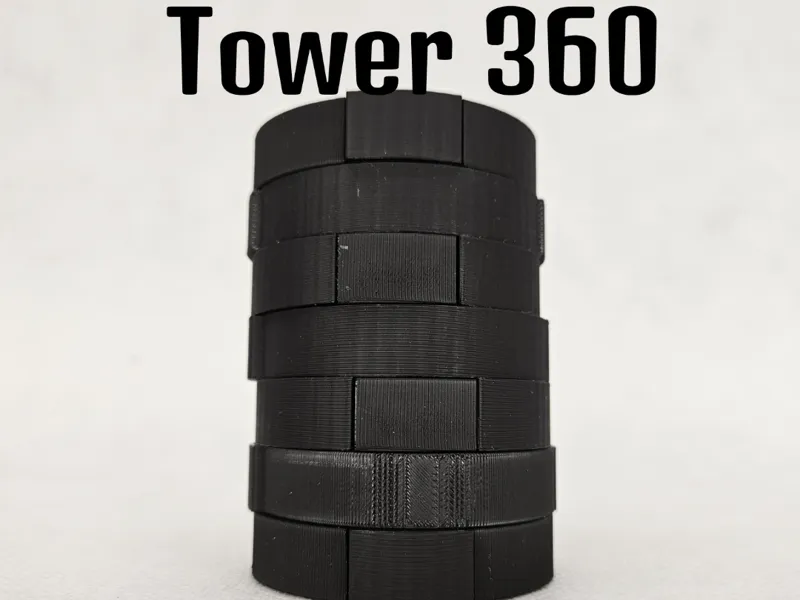 Tower 360 Pocket - Customizable height block game