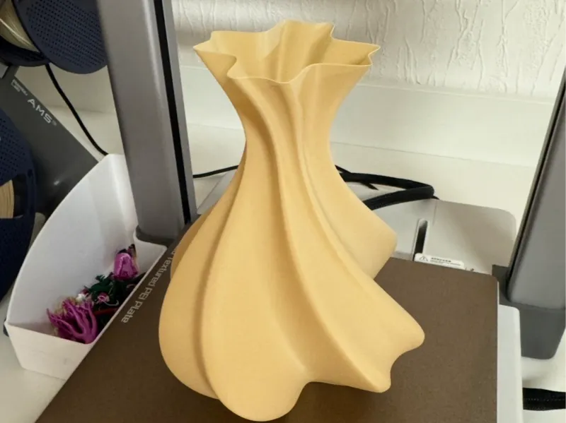 Geschungene  Moderne Vase für Deko und Blumen