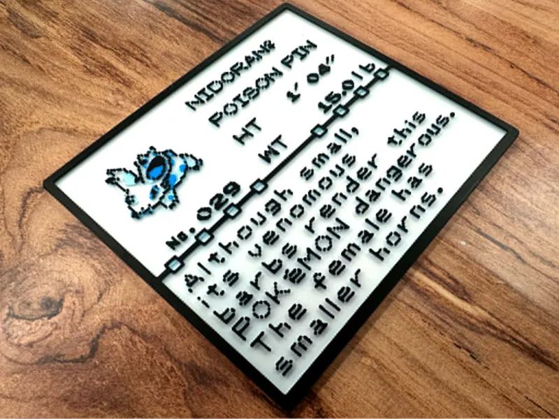 Pokemon Pokedex Nidoran (Female)