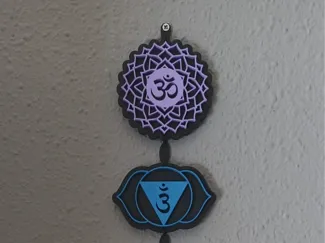 Decoración espiritual de Chakras para Pared