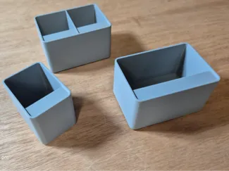 Raaco service case bins