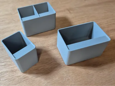 Raaco service case bins