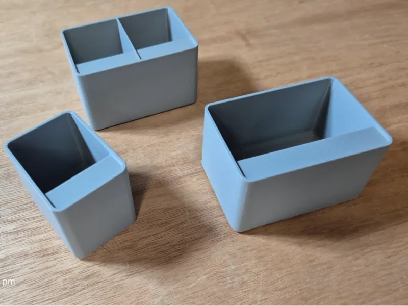 Raaco service case bins