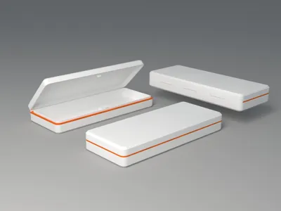 Simple Pencil Case with External Flat Hinge