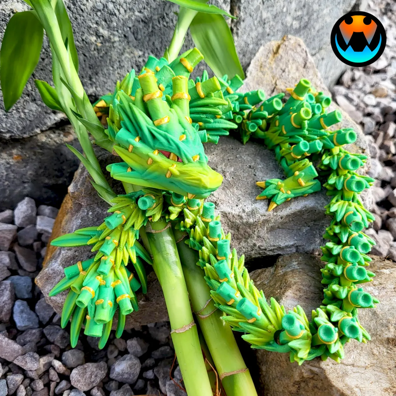 Bamboo Dragon Cinderwing3D X BambuLab view 2