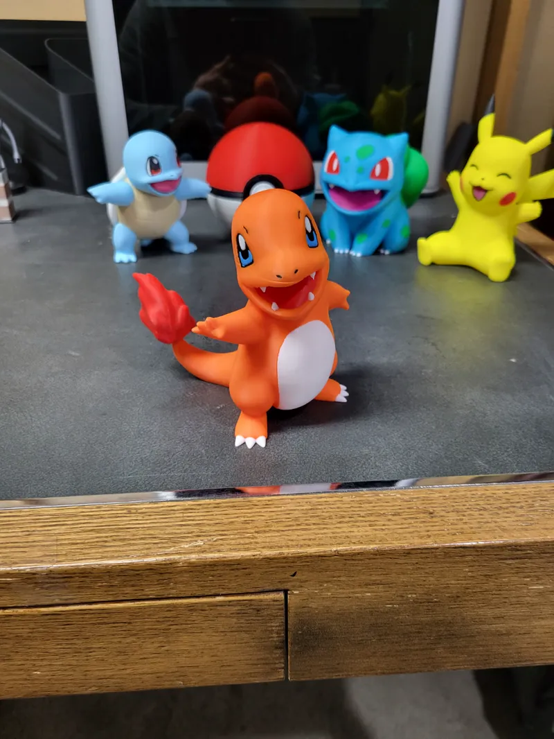 5 color Charmander with pause for 1 AMS