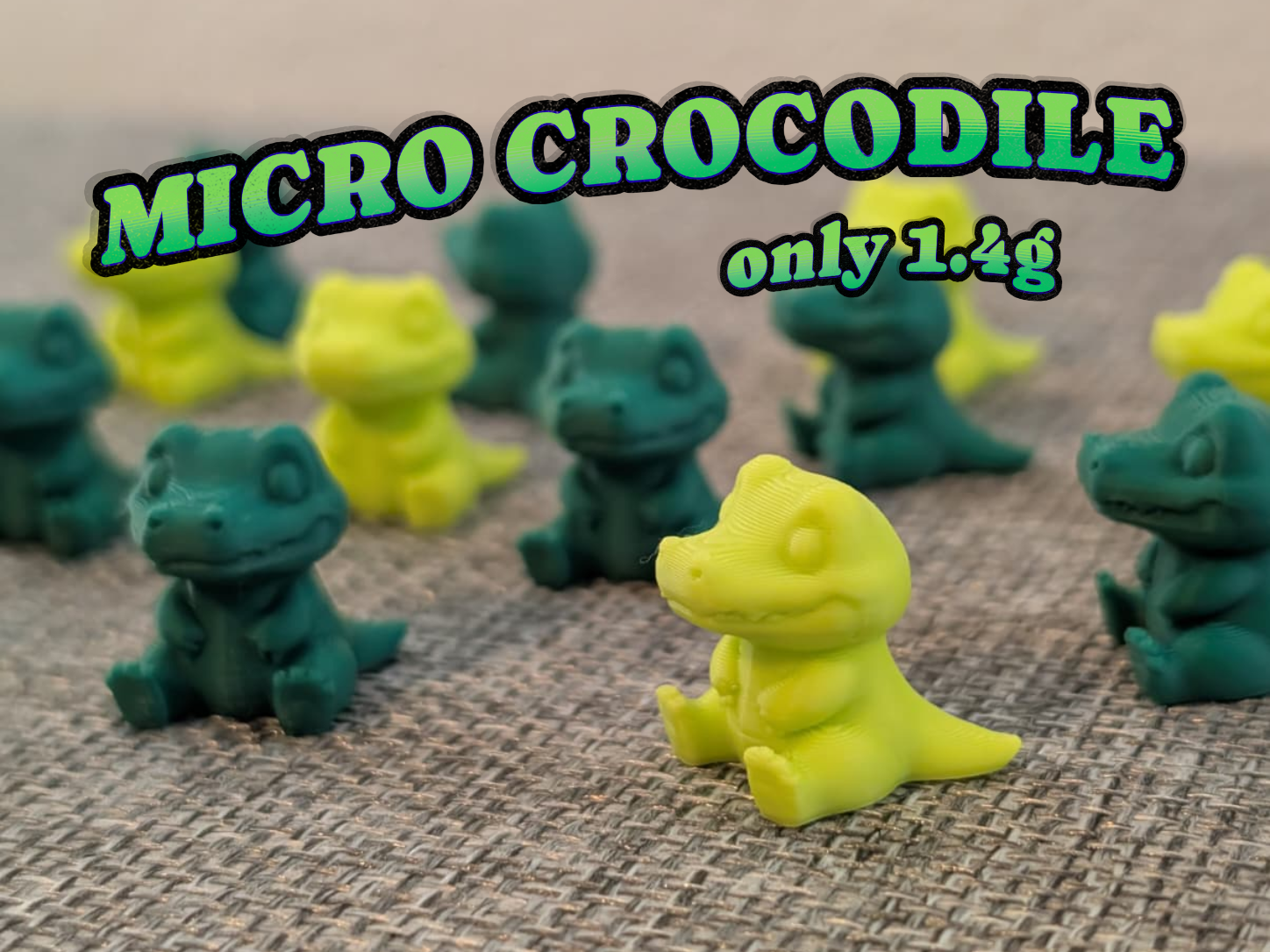 Micro Crocodile - Micro Animals