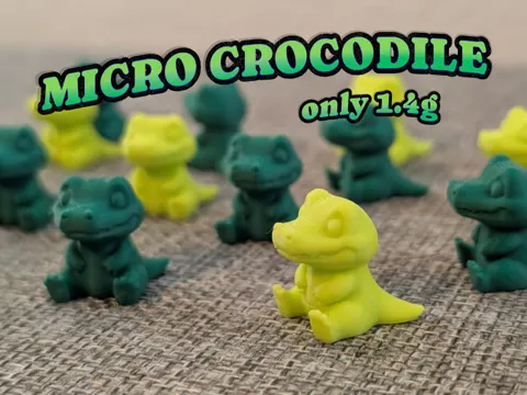 Micro Crocodile - Micro Animals