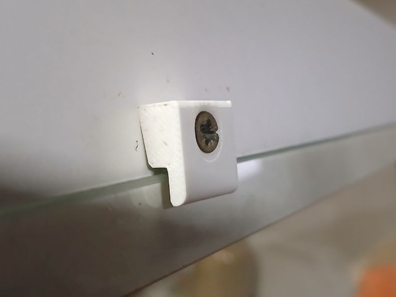 Cabiner Glass Retainer Clips Retention Tabs