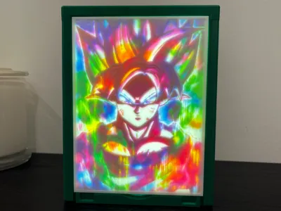 Goku Lithophane