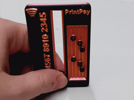 Credit Card Fidget Toy