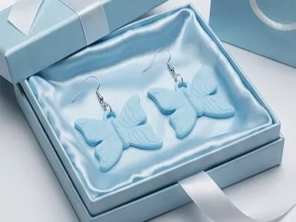 Butterfly Earrings Cute 3D Print Jewelry Charm