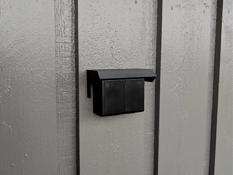 Parametric Rain / Weather Cover For Outlets  