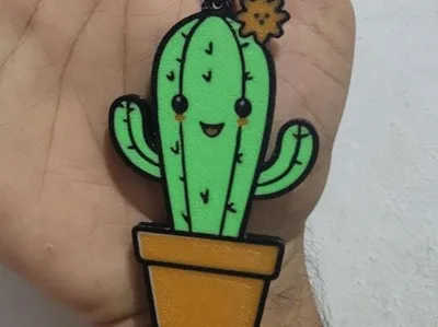 CACTUS KEYCHAIN