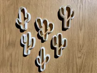 Emporte-pièce cactus pour pâte à modeler et biscuits — photo 1