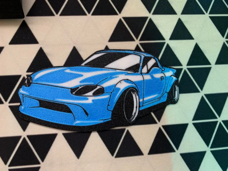 Mazda Miata Widebody 3 Color 2D